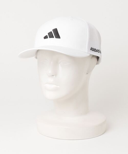 adidas（アディダス） キャップ 帽子 サイドロゴ メッシュキャップ