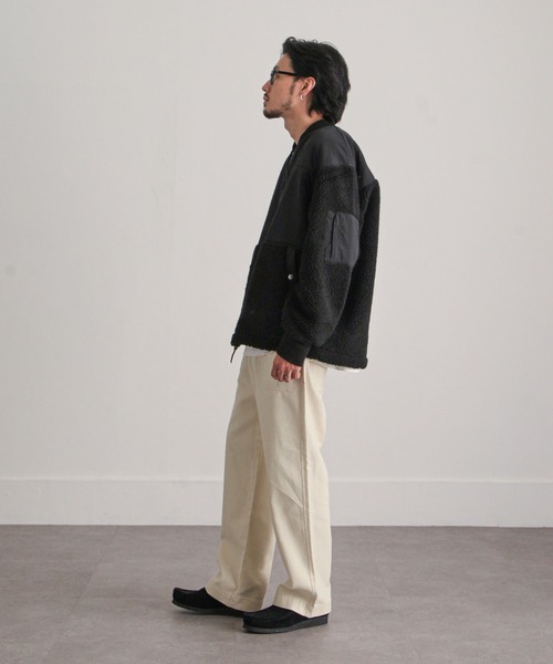 「ZIP FIVE」 ジップアップブルゾン X-LARGE グリーン メンズ_画像4