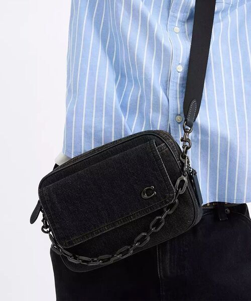 COACH ショルダーバッグ チャーター フラップ クロスボディ