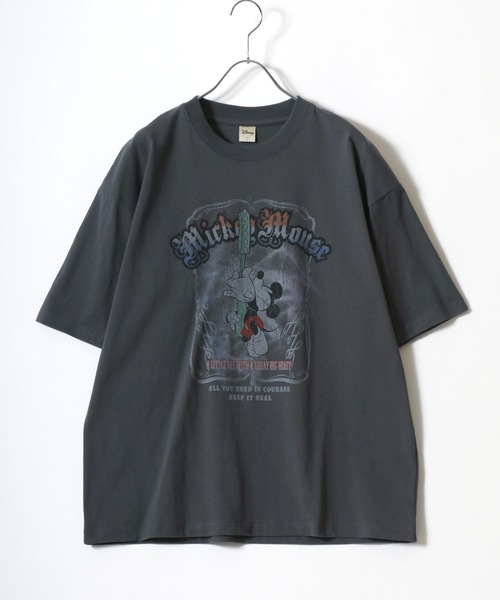 ミッキーマウス / ヴィランズ 】 オーバーサイズ 半袖 Tシャツ