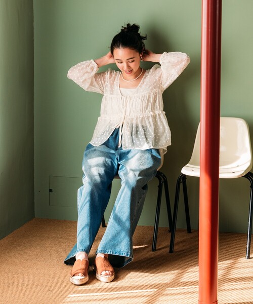 花柄トップス刺繍新品週末値下げ dtops29_01.jpg