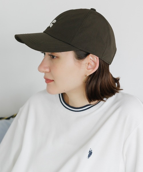 帽子 REST&RECREATION LOGO NYLON CAP - BLACK Rest&Recreation レスト&レクリエーション LOGO NYLON CAP
