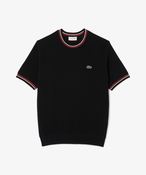 LACOSTE（ラコステ） セーター ニット ドライタッチ 配色ライン