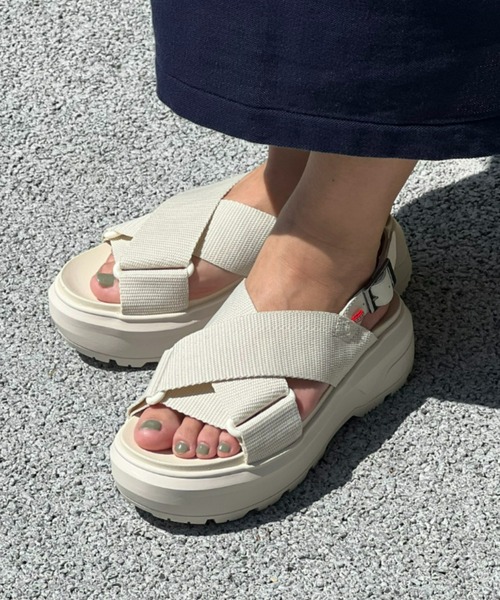 HUNTER サンダル 「HUNTER」 U CITY REBEL WEBBING CROSS-OVER