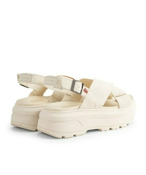 HUNTER サンダル 「HUNTER」 U CITY REBEL WEBBING CROSS-OVER