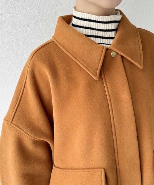 「Java」 ブルゾン LARGE カーキ レディース_画像8