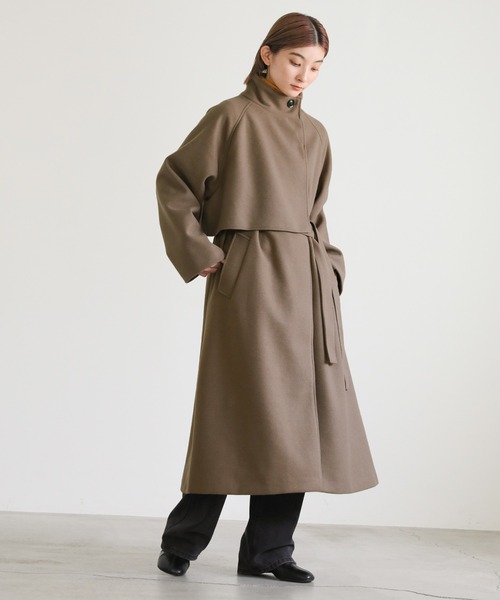 select MOCA（セレクトモカ） コート FREE グレイッシュベージュ