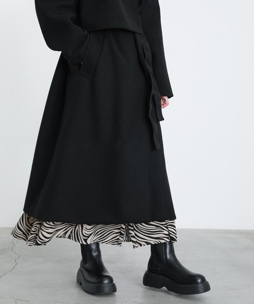 select MOCA（セレクトモカ） コート FREE グレイッシュベージュ