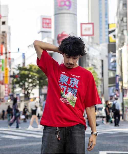 NEW JAPONICA tシャツ 東京幻想 半袖Tシャツ メンズ : ZOZOTOWN Yahoo