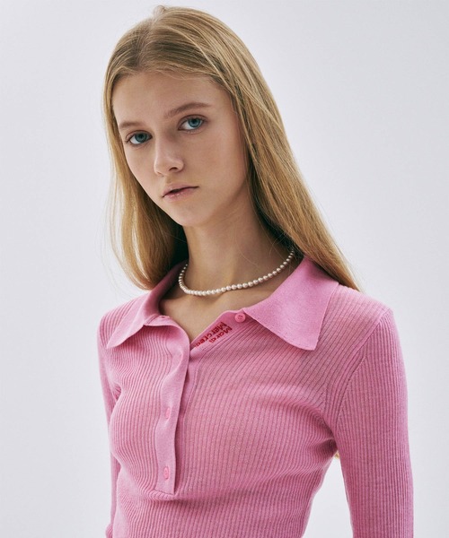 Mardi Mercredi（マルディメクルディ） ニット セーター RIBBED KNIT