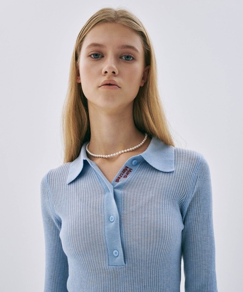 Mardi Mercredi（マルディメクルディ） ニット セーター RIBBED KNIT