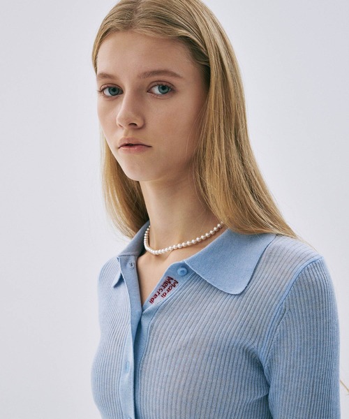 Mardi Mercredi（マルディメクルディ） ニット セーター RIBBED KNIT