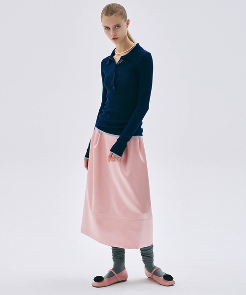 Mardi Mercredi（マルディメクルディ） ニット セーター RIBBED KNIT