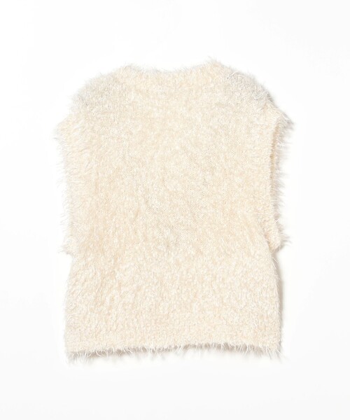 B：MING by BEAMS（ビーミング by ビームス） ベスト ジレ ラメニット