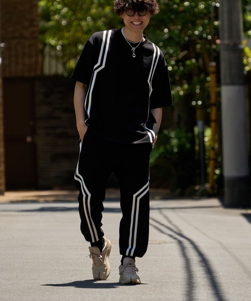 Nora Lily パンツ 「Nora Lily」Shift Line Track Pants(UNISEX