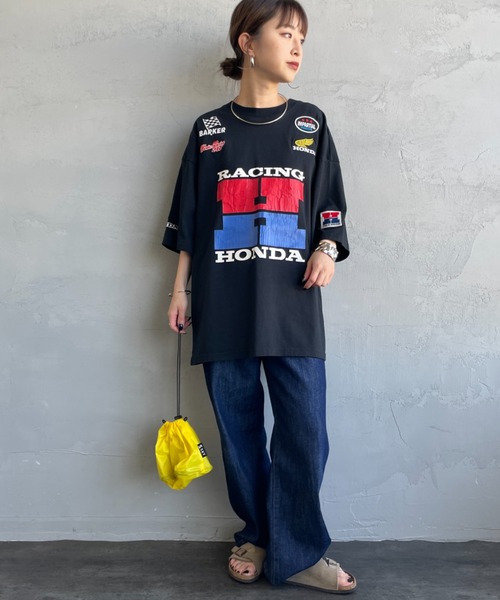 JEANS FACTORY tシャツ 「HONDA×JEANS FACTORY/ホンダ×ジーンズ