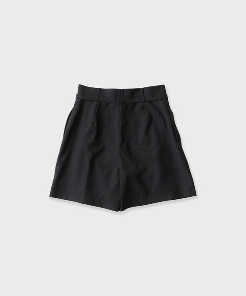 LE CIEL BLEU（ルシェルブルー） パンツ Tucked Front Shorts タック