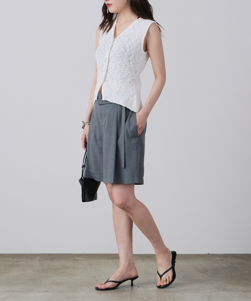 スパッツ98ショーツＬシエル 完全無縫製】ハーフショーツ【まとめ買い割対象】 KL2071R :レディース