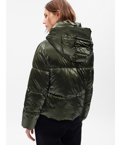 「GAP」 ブルゾン L キャメル レディース_画像3