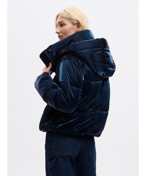 「GAP」 ブルゾン L キャメル レディース_画像4