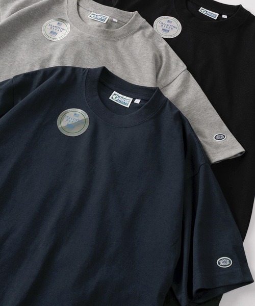 tシャツ 「71」「DISCUS/ディスカス」USAコットンブレンド オーバルワッペンワンポイント刺繍＆ピスネームタグデザイン 半袖Tシャツ/ブランド | DISCUS | 07
