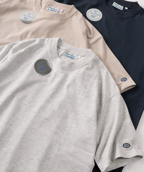 tシャツ 「71」「DISCUS/ディスカス」USAコットンブレンド オーバルワッペンワンポイント刺繍＆ピスネームタグデザイン 半袖Tシャツ/ブランド | DISCUS | 04