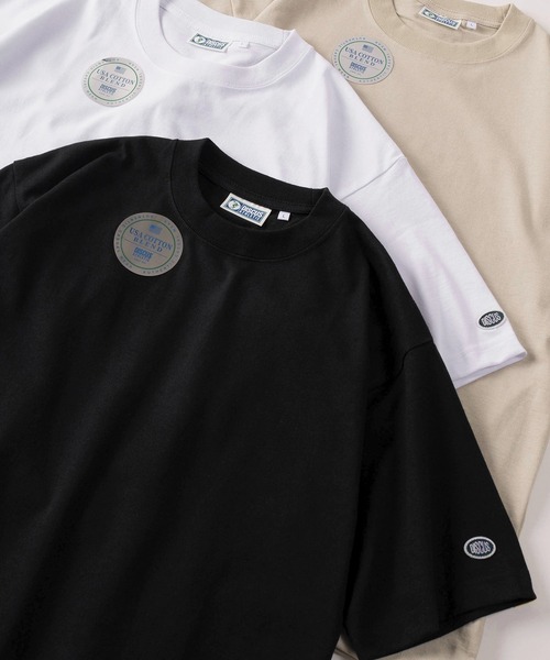 tシャツ 「71」「DISCUS/ディスカス」USAコットンブレンド オーバルワッペンワンポイント刺繍＆ピスネームタグデザイン 半袖Tシャツ/ブランド | DISCUS | 02