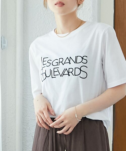 le.coeur blanc（ルクールブラン） tシャツ 半袖 「手洗い可能」Les