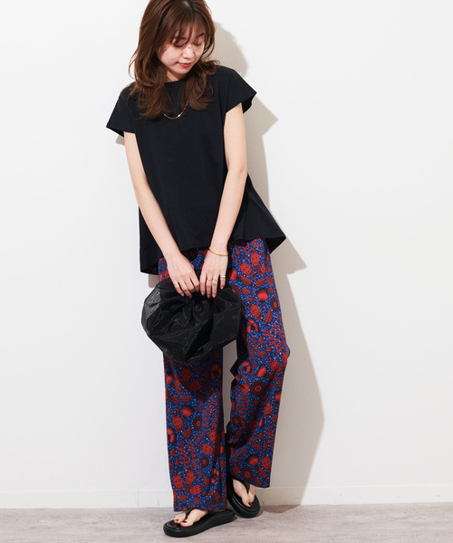 JOURNAL STANDARD reluneアフリカンフラワーパンツ JOURNAL STANDARD relume パンツ 「WEB限定再入荷！」「洗濯機