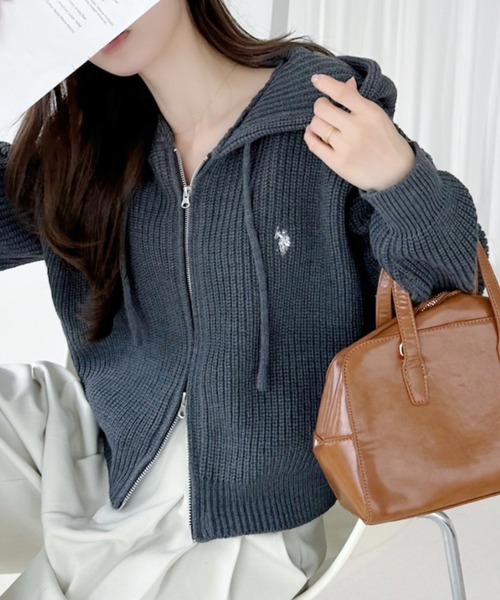 U.S. POLO ASSN.（ユーエスポロアッスン） パーカー 「Ada.別注 U.S.