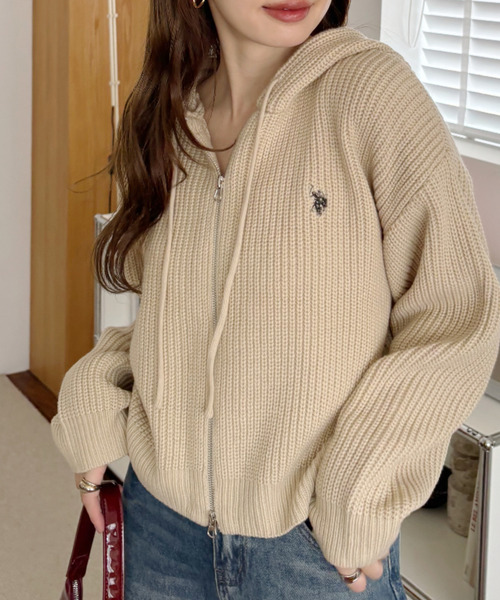 U.S. POLO ASSN.（ユーエスポロアッスン） パーカー 「Ada.別注 U.S.