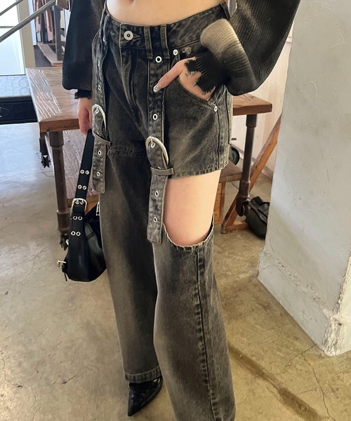 SPIRALGIRL（スパイラルガール） ジーンズ デニム デニムパンツ ベルト