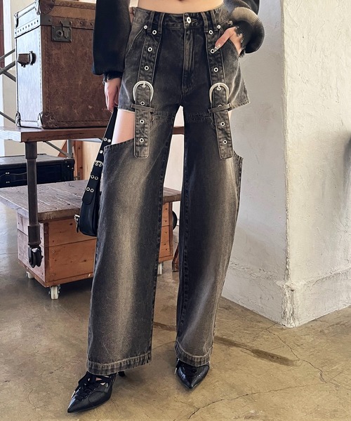 SPIRALGIRL（スパイラルガール） ジーンズ デニム デニムパンツ ベルト