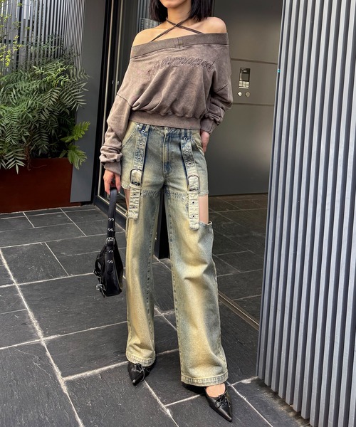 SPIRALGIRL（スパイラルガール） ジーンズ デニム デニムパンツ ベルト