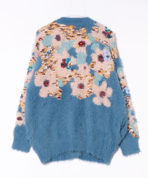 COEL 花柄シャギービジューニット 35,200(税込) 販売中の新作アイテム❤️ ✔︎花柄ビジューシャギー