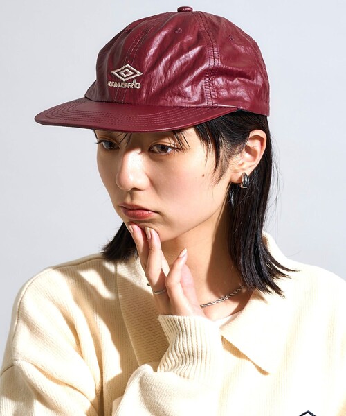 【UMBRO】 HBL Vintage Half-Flat Cap /追跡付 人気正規品☆UMBRO☆HBL Vintage Half-Flat Cap☆ボールキャップ