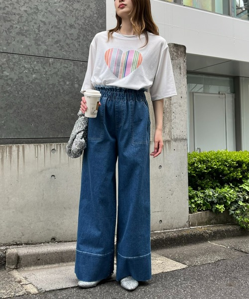 WILLOW 7分袖カットソー ONE SIZE ホワイト系その他 レディース