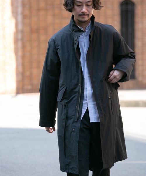URBAN RESEARCH ROSSO MEN 「URBAN MEN」 モッズコート LARGE ブラック