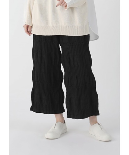 値下げ【美品】plantation メランジWAVE パンツ Plantation（プランテーション） パンツ ECO WAVE / パンツ / (O