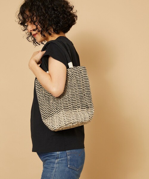 「Freada」 「beej」かごバッグ ONE SIZE ブラック レディース_画像2