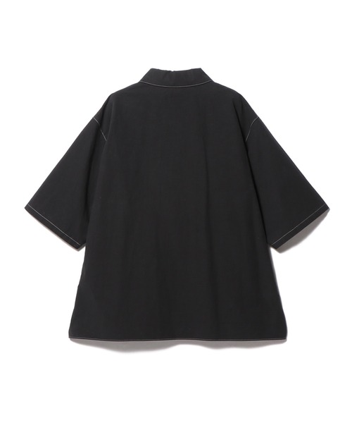 「COLUMN」 半袖シャツ MEDIUM ベージュ メンズ_画像5