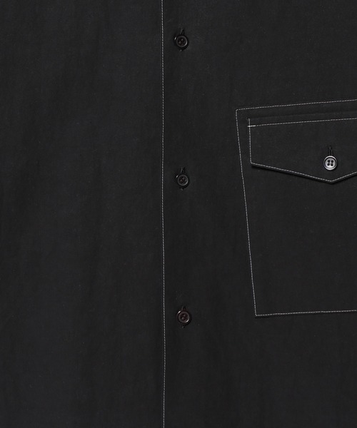 「COLUMN」 半袖シャツ MEDIUM ベージュ メンズ_画像8