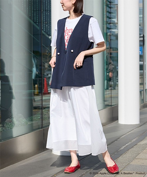 「GOOD ROCK SPEED」 半袖Tシャツ FREE ホワイト レディース_画像2