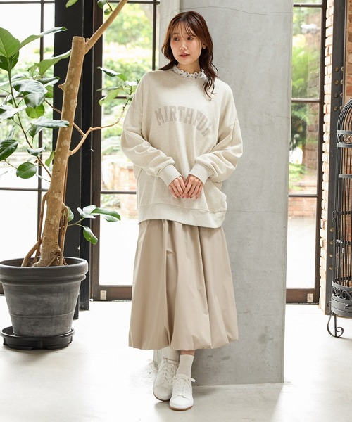 Honeys（ハニーズ） tシャツ 総柄ハイネックT レディース : ZOZOTOWN