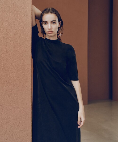 Demi-Luxe BEAMS（デミルクス ビームス） ワンピース 2WAY キュプラ