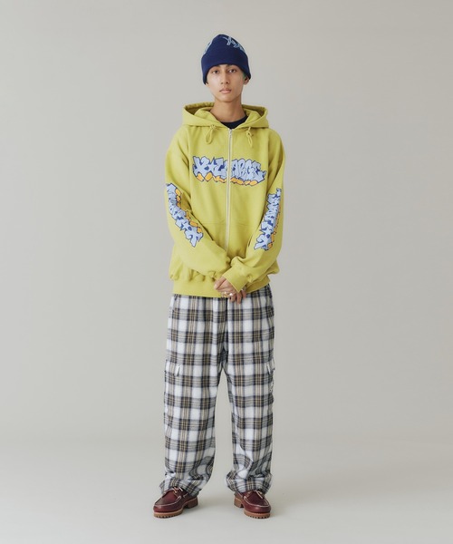 SWAG アイボリーXL XLARGE（エクストラ ラージ） パーカー GRAFFITI ZIP UP HOODED