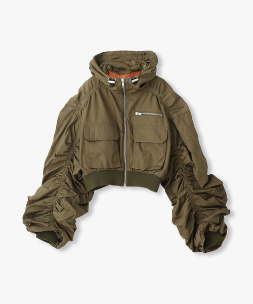 ANNA SUI NYC」 ジップアップブルゾン FREE ブラック レディース