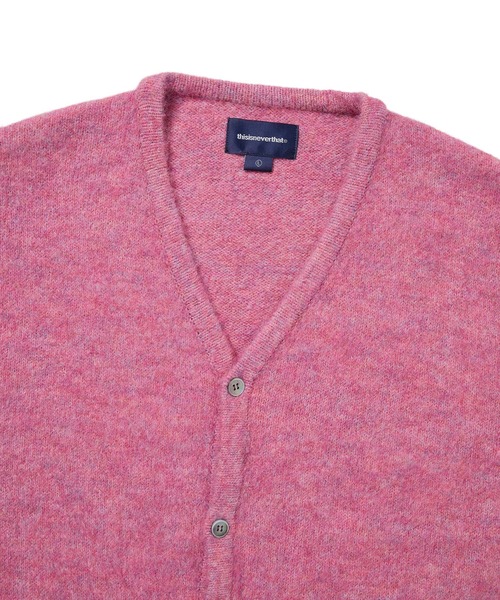 thisisneverthat（ディスイズネバーザット） カーディガン Hairy Knit