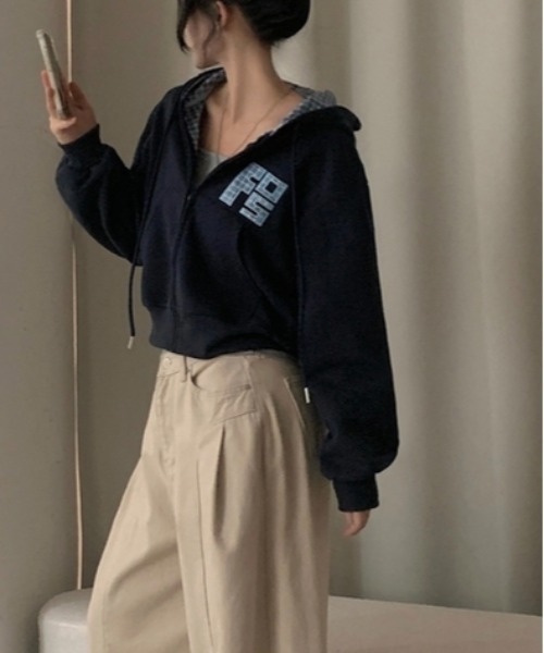 gossip!ロサンゼルス パーカー 着回し力バツグン！ゆるっとラフな万能