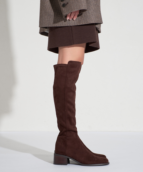 Le talon GRISE 黒 ロングブーツ M Le Talon GRISE（ル タロン グリーズ） ブーツ 「追加」GRISE4.5cm